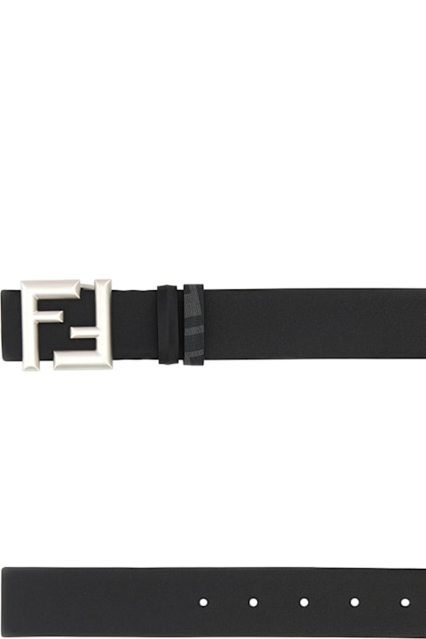 أحزمة لـ القسم الرجالي Fendi Belt Logo Ff