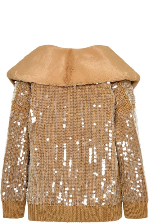 Blumarine for Women Blumarine Sequin Embellished Cardigan