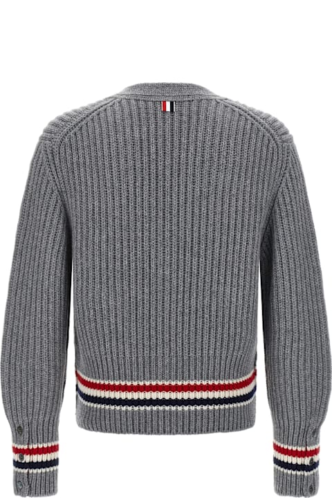 Homeware Thom Browne Rwb Tape Cardigan