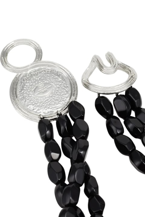 Weekend Max Mara Jewelry for Women Weekend Max Mara Black Alfredo Necklace