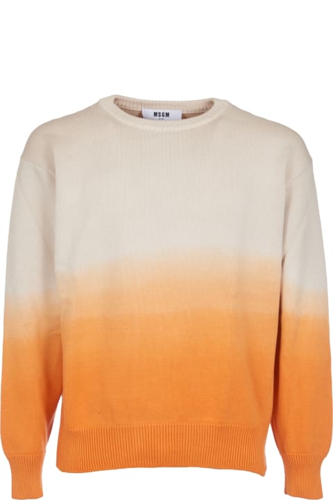 MSGM Sweaters for Women MSGM Ombre Effect Sweatshirt