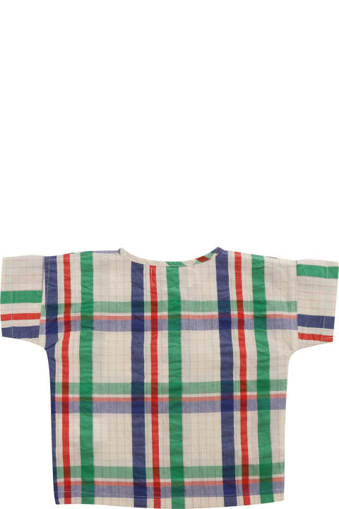 Topwear for Baby Girls Bobo Choses T-shirt Check