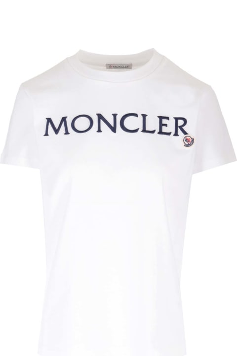 Moncler for Women Moncler Embroidered T-shirt