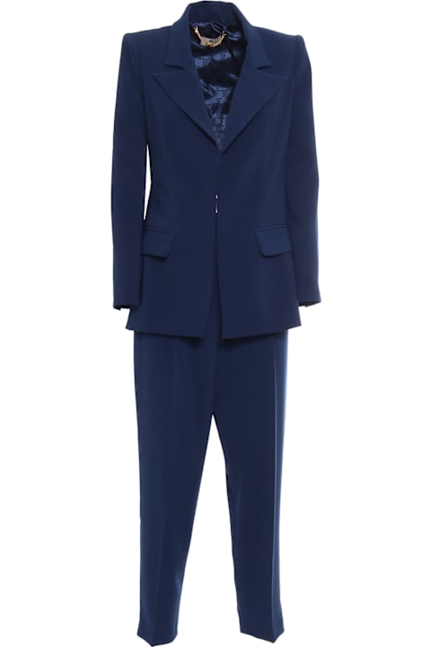 Homeware Elisabetta Franchi Logo Decoration Crêpe Suit