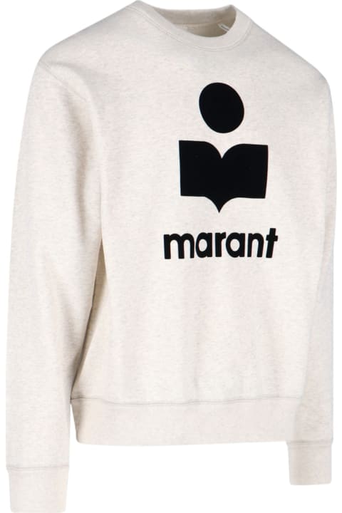 Marant Étoile Women Marant Étoile Mikoy Logo Cotton Sweatshirt