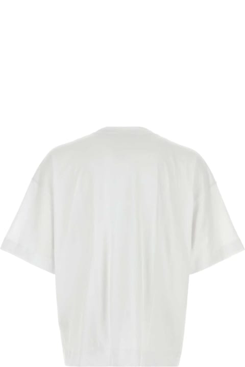 Homeware Dries Van Noten White Cotton Heno Oversize T-shirt