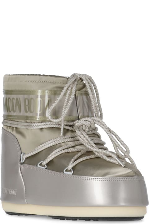 Icon Low Glance Ankle Boots