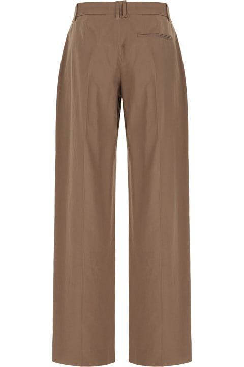 The Row for Women The Row Dark Grey Cotton Pants