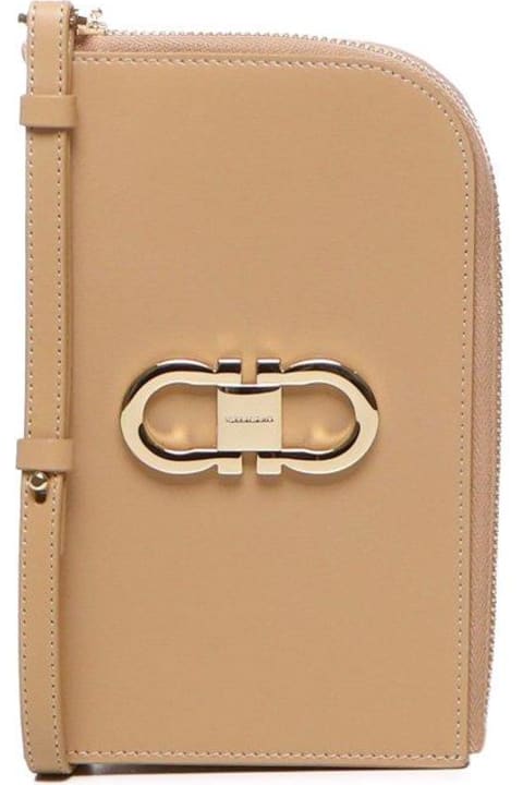 Ferragamo Hi-Tech Accessories for Women Ferragamo Gancini Smartphone Holder