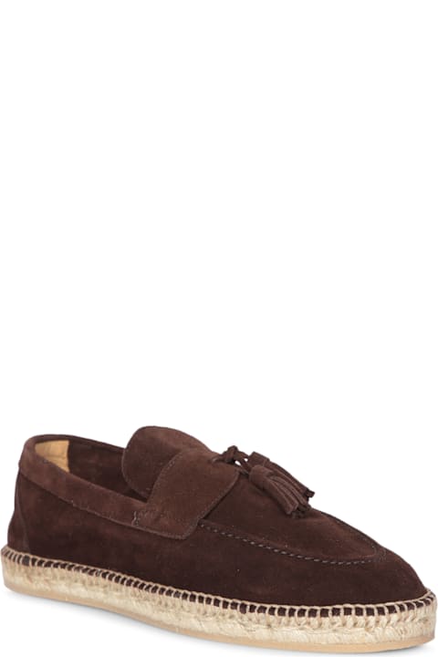 Homeware Lardini Suede Brown Espadrilles