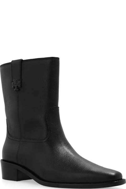 Tory Burch Boots for Women Tory Burch City Western Ankle Boots