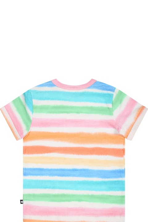 Molo T-Shirts & Polo Shirts for Baby Boys Molo Multicolor T-shirt For Baby Kids