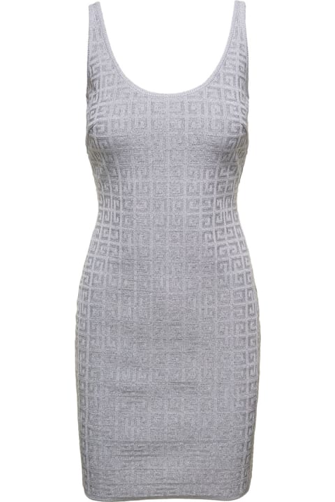 Givenchy Sale for Women Givenchy Dress With Mogram Logo Motif All-over In Viscose Woman