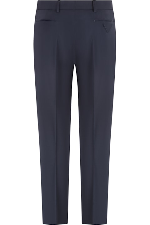Prada for Kids Prada Stretch Wool Trousers