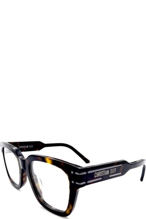 Accessories for Men Dior Eyewear Square Frame Glasses