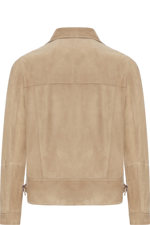 Brunello Cucinelli Coats & Jackets for Men Brunello Cucinelli Leather Jacket