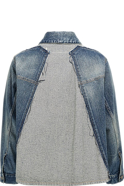 Homeware MM6 Maison Margiela Layered Denim Jacket