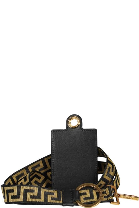 Accessories Sale for Men Versace Leather Card Holder