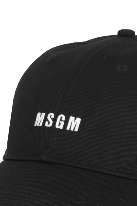 MSGM Hats for Men MSGM Baseball Cap With Logo