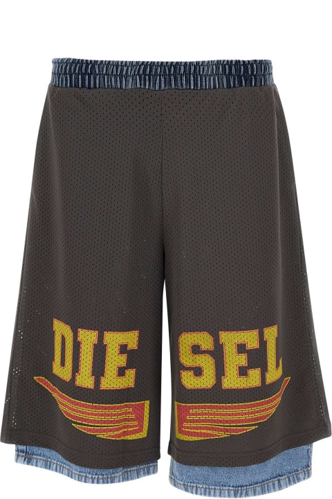 Diesel Pants for Men Diesel "p-ecky" Shorts
