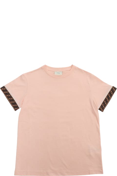 Fendi T-Shirts & Polo Shirts for Boys Fendi Ff Edges T-shirt