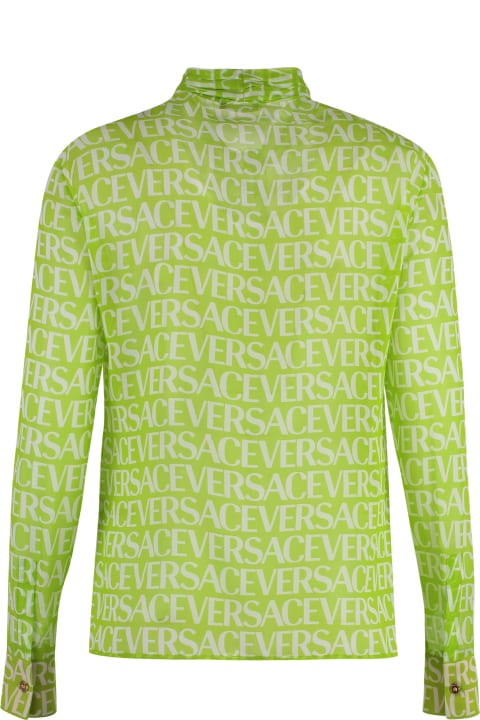 Homeware Versace Printed Silk Blouse
