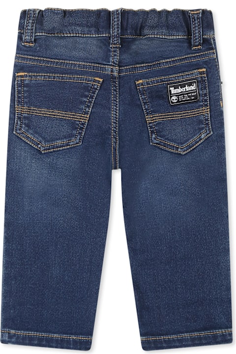 Timberland for Kids Timberland Denim Jeans For Baby Boy With Logo