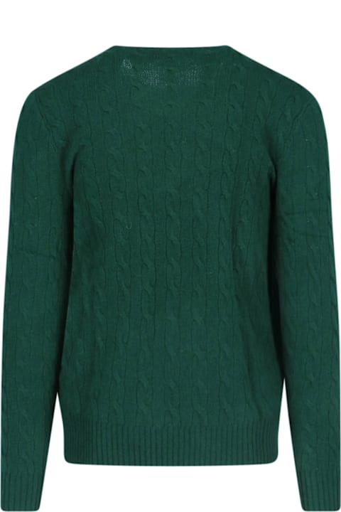 Homeware Ralph Lauren Logo Braided Sweater