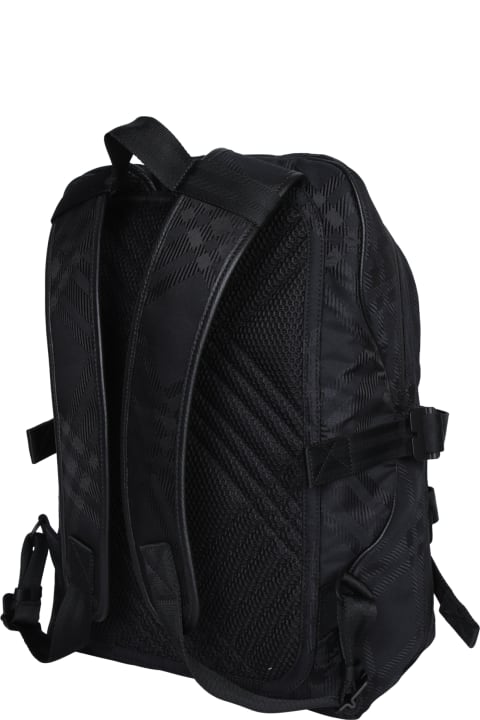 Bags Sale for Men Burberry Jacquard Check Backpack