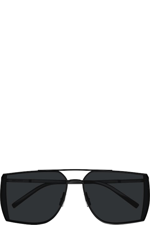 Eyewear for Women Saint Laurent Eyewear Saint Laurent Sl 750 Linea Sl Logo 001 Black Black Sunglasses