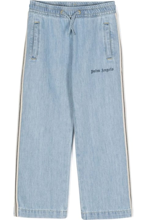 Bottoms for Boys Palm Angels Palm Angels Trousers Blue