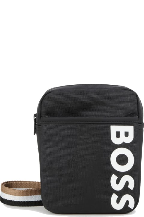 ボーイズ Hugo Bossのアクセサリー＆ギフト Hugo Boss Messenger Bag With Print
