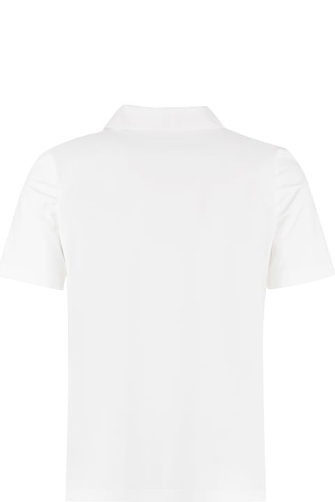 Technical Oxford Fabric Polo Shirt