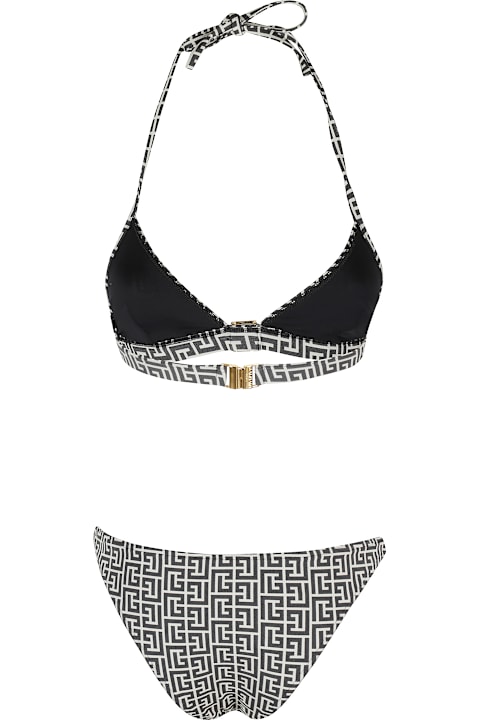 Balmain Swimwear for Women Balmain Triangle Bikini
