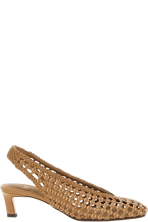 Dolce & Gabbana Lace And Rhinestones Sling Back | italist
