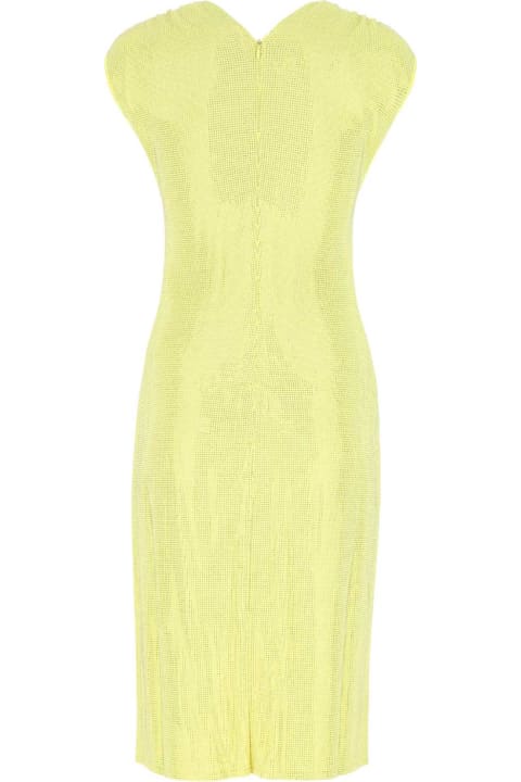 ウィメンズ新着アイテム Bottega Veneta Embellished Stretch Viscose Blend Dress