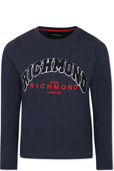 Homeware Richmond Blue T-shirt For Boy With Logo