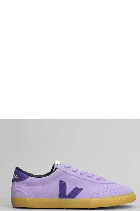 Veja Sneakers for Women Veja Volley Sneakers In Viola Suede