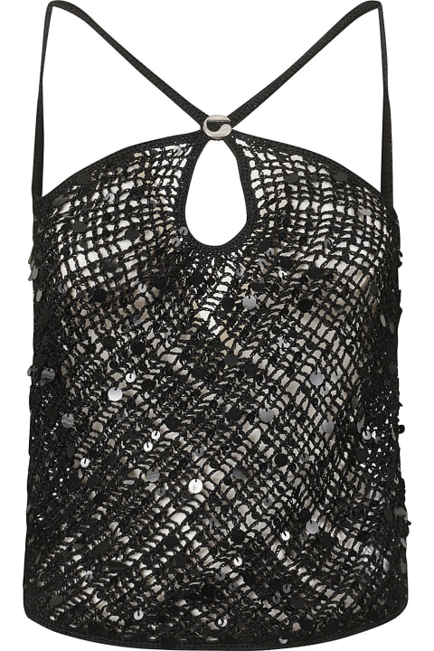 Sequin Crochet Top