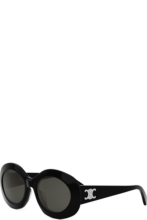 Sale for Women Celine Celine Cl40292u Triomphe 01a Black Sunglasses