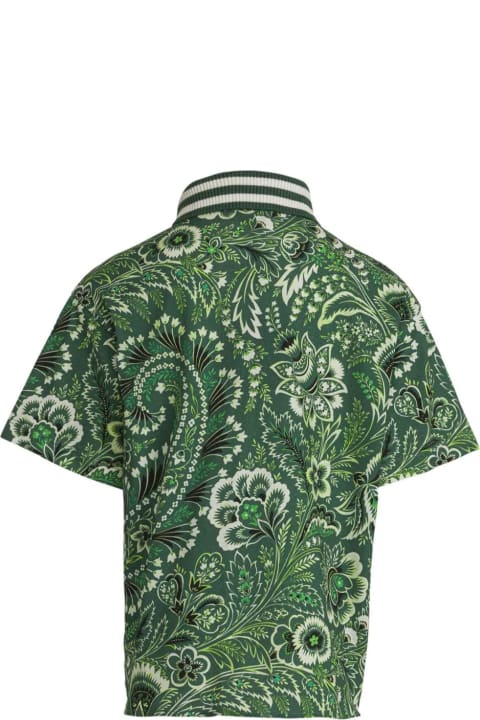 Fashion for Kids Etro Etro T-shirts And Polos Green