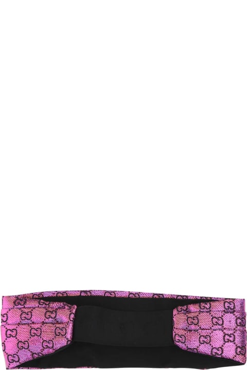 Gucci Sale for Women Gucci Embroidered Viscose Blend Hair Band