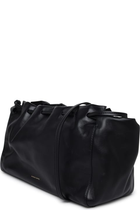 Mansur Gavriel Shoulder Bags for Women Mansur Gavriel 'bloom' Black Leather Crossbody Bag