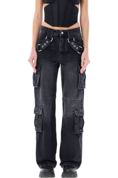 MISBHV Jeans for Women MISBHV Harness Strap Cargo Trousers