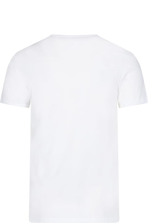 Versace Topwear for Men Versace Short-sleeved Crewneck T-shirt