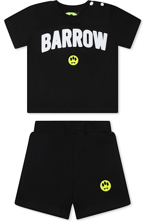 Homeware Barrow Black Suit For Babykids With Logo