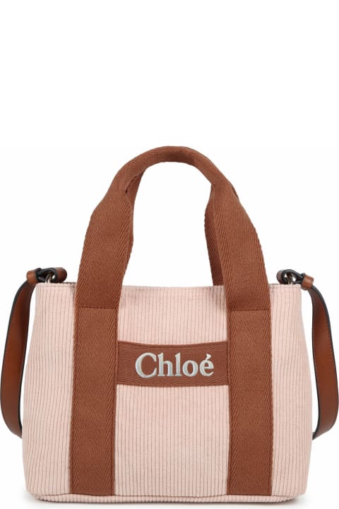 Accessories & Gifts for Girls Chloé Borsa A Spalla Con Ricamo