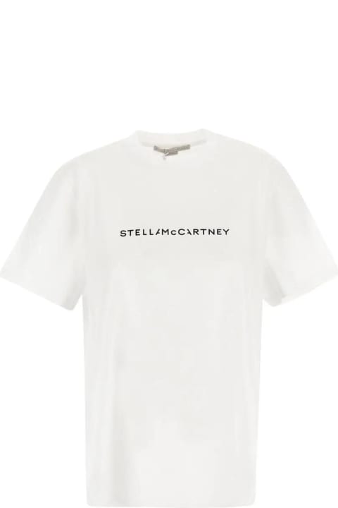Fashion for Women Stella McCartney Logo Print T-shirt