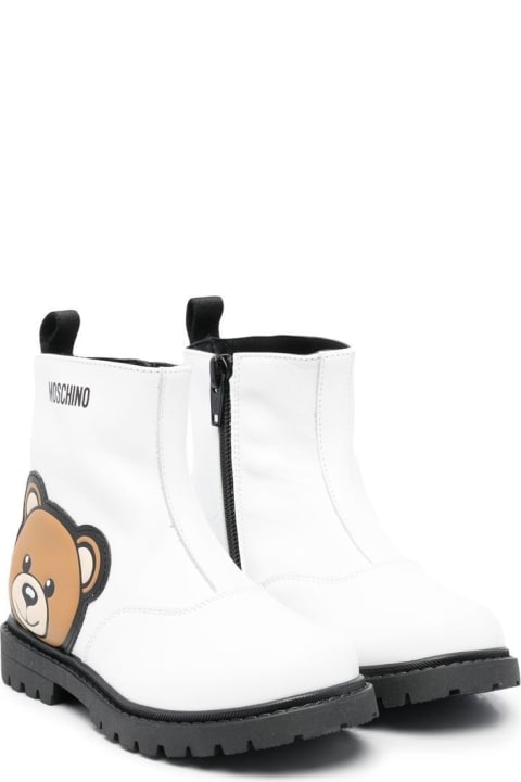 Shoes for Girls Moschino Boots With Print