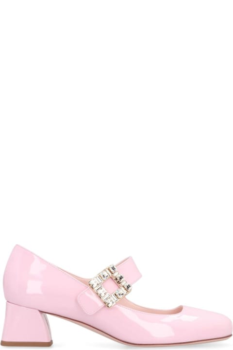 Homeware Roger Vivier Très Vivier Embellished Buckle Babies Pumps